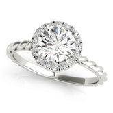 Engagement Rings Round Center - TN85124-1